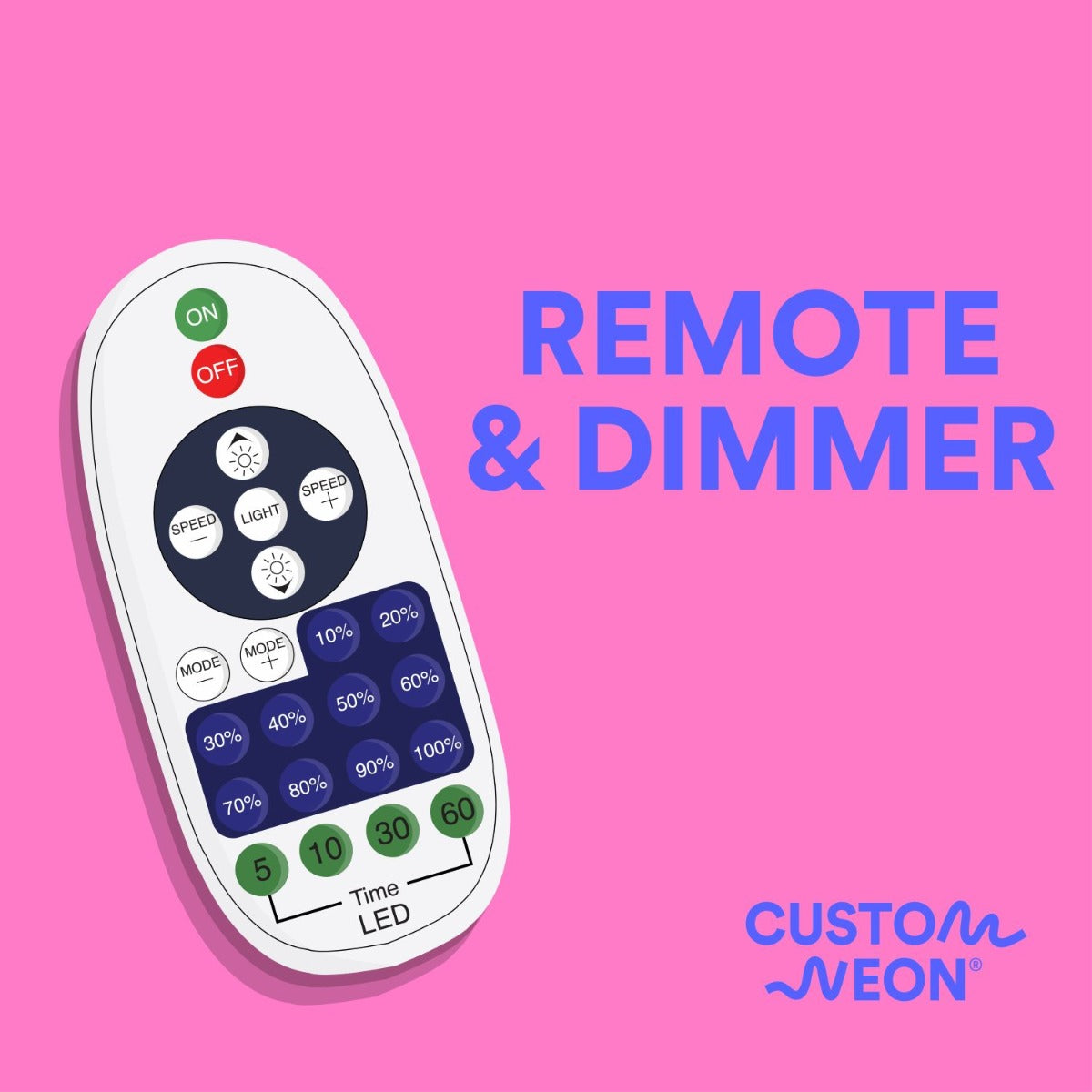 Neon Sign Dimmer & Remote
