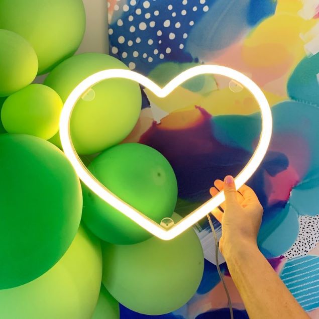 Small Neon Heart from Custom Neon®