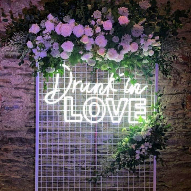 Bars & Home Decor shown on bar van at an event - from Custom Neon