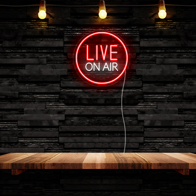 Live on Air Sign