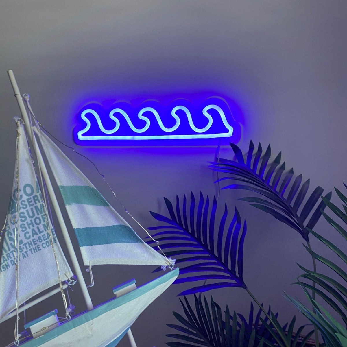 Ocean Waves Neon Sign
pre-designed light-up wall art from Custom Neon®