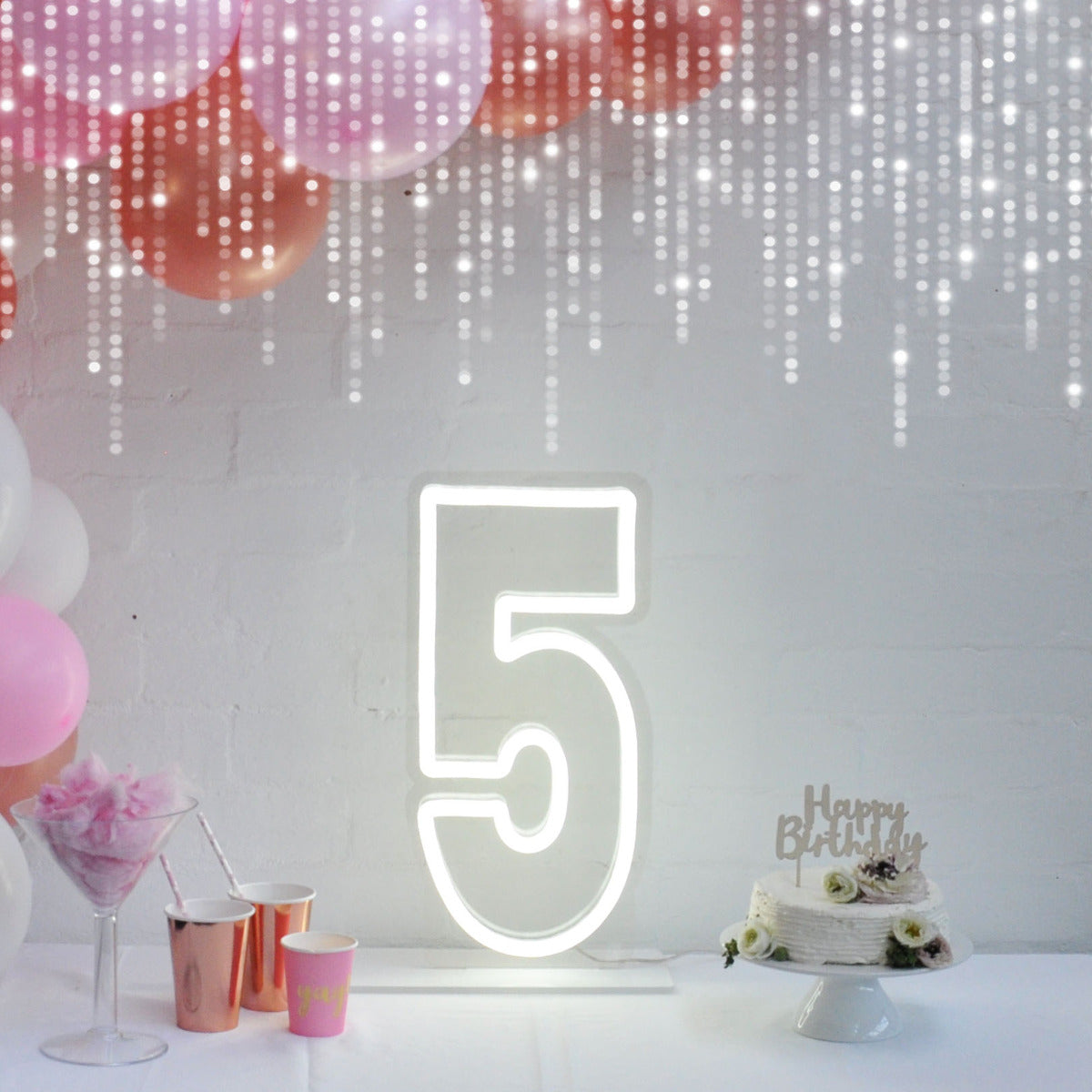 * 5 * LED Neon Sign - photo CustomNeon.com
