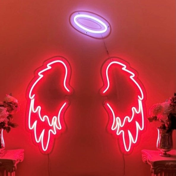 Angel Wings with Halo