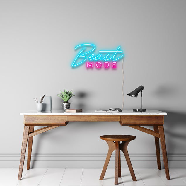 Beast Mode Neon Sign