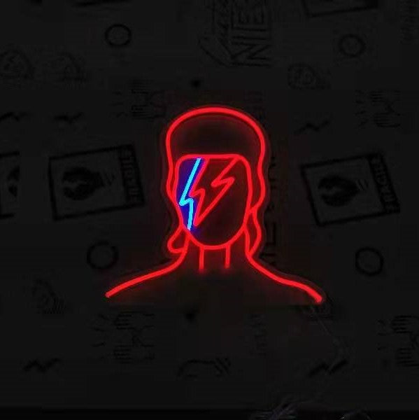 David Bowie Neon Sign