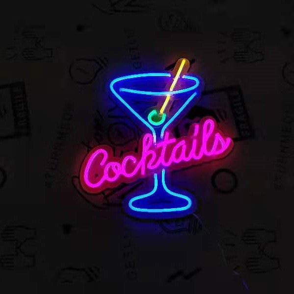LED Neon Cocktails Sign