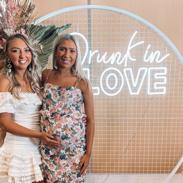 Drunk in LOVE LED Neon Light Sign for Weddings