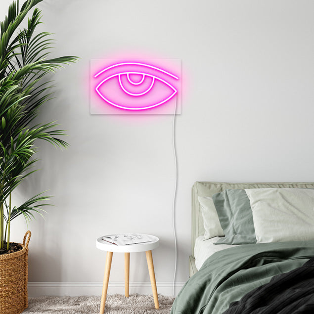 Eye Neon Wall Light: pre-designed LED neon art from Custom Neon®