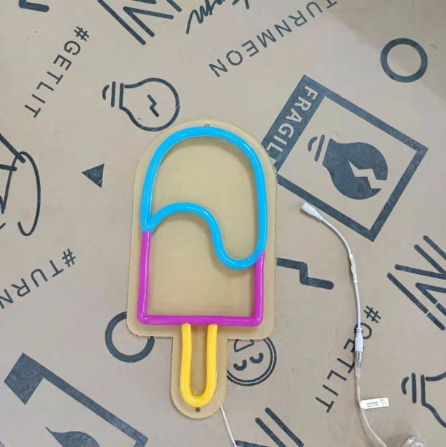 Ice Pop light shown turned off - by Custom Neon®