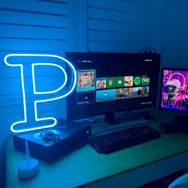 LED Neon Letter Lights