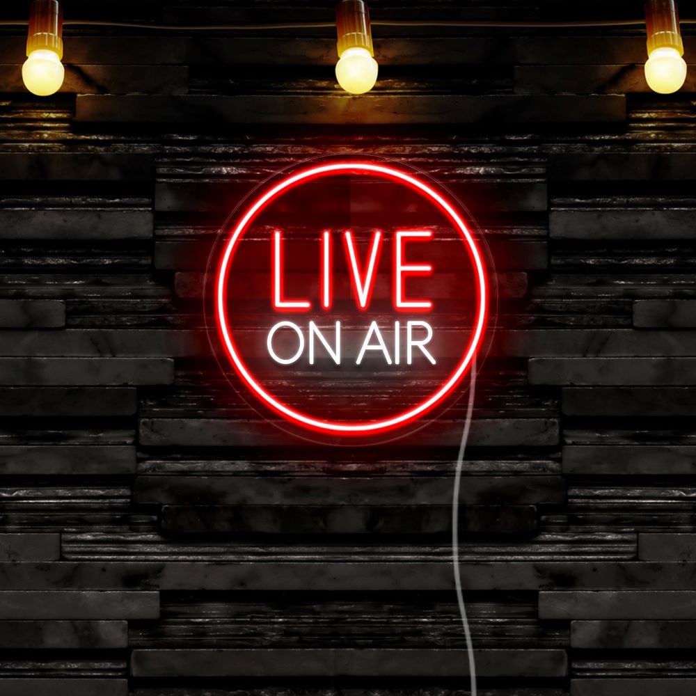 Live on Air Sign