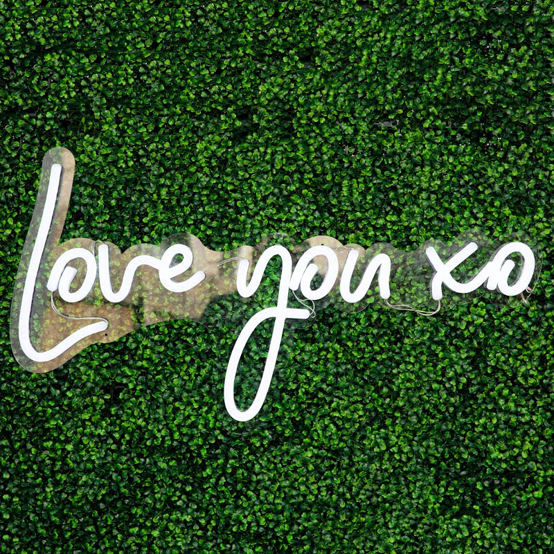  events & home decor. Shown here as wedding decor - photo CustomNeon.com