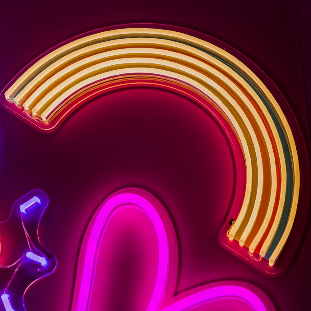 Over the Rainbow Neon Sign