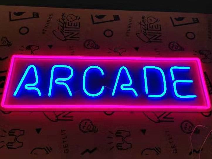 Retro Arcade Neon Sign